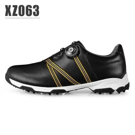 Pgm Training Golf Shoes Men'S Waterproof Golf Shoes Male Rotating Shoelaces Sports Sneakers Man Non-Slip Trainers 3 Styles