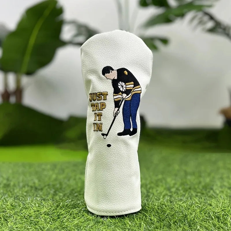 Golf swing protective cover; Golf accessories; PU dustproof and durable fabric provides the best protection for your golf club