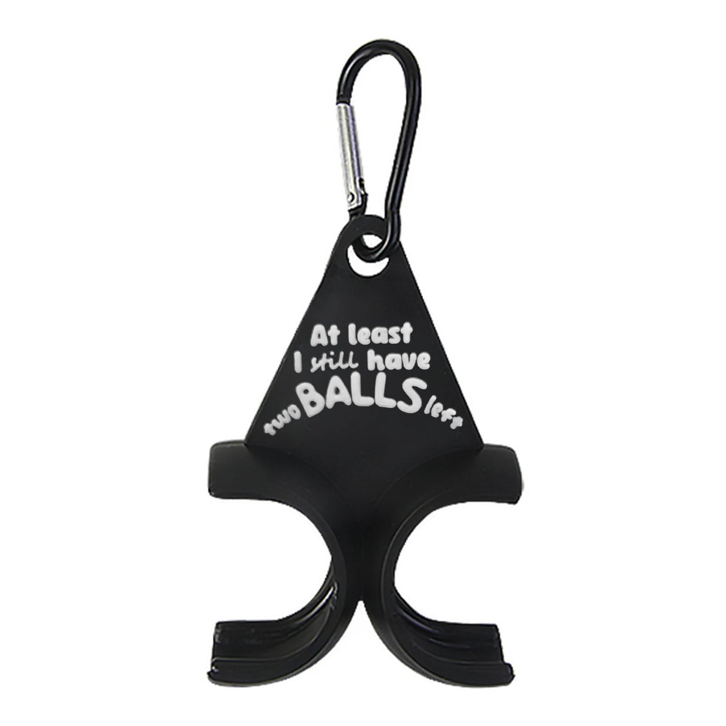 Funny Golf Ball Holder Golf Accessories Black 3D Printed Golf Tee Holder Sports Gift for Golfers Men 1pcs