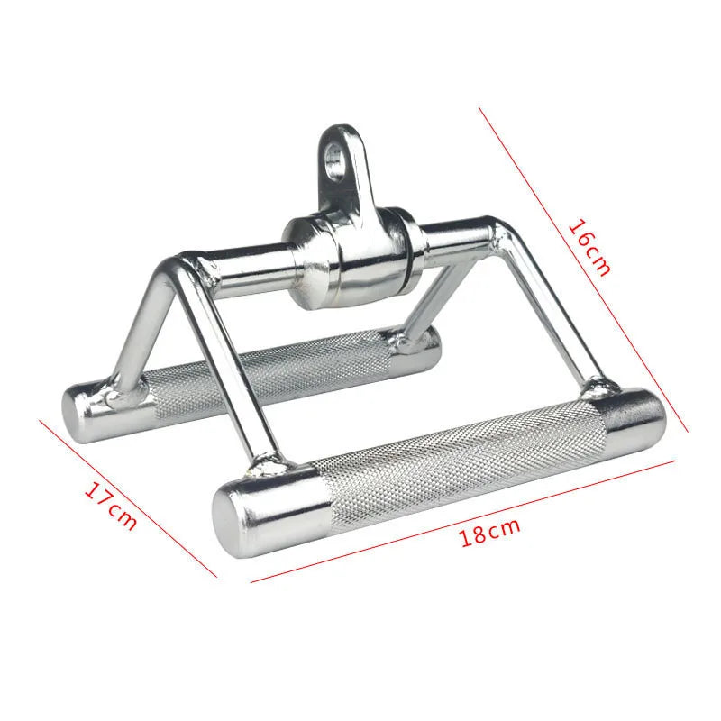 Gym Home Equipment Accessories Lat Pull Down Bar,Chrome-plated Surface Anti-rust High Load-bearing Fitness Tricep Rope Training