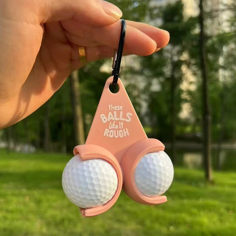 Funny Golfer Golf Ball Holder Novelty Golf Tee Desk Toy With Non-Slip Base Training Aid & Office Decor Gift For Golf Lovers