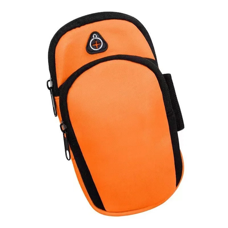 Outdoor Cycling Arm Bag, Portable Fitness Storage Pouch, Sports Phone Pouch, Running Arm Bag for Fitness Jogging and Hiking