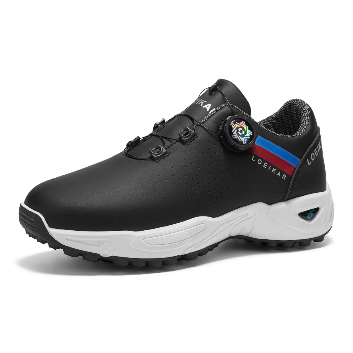 Men's Golf Shoes: High-quality, slip-resistant sports shoes with a rotating button for ultimate comfort!