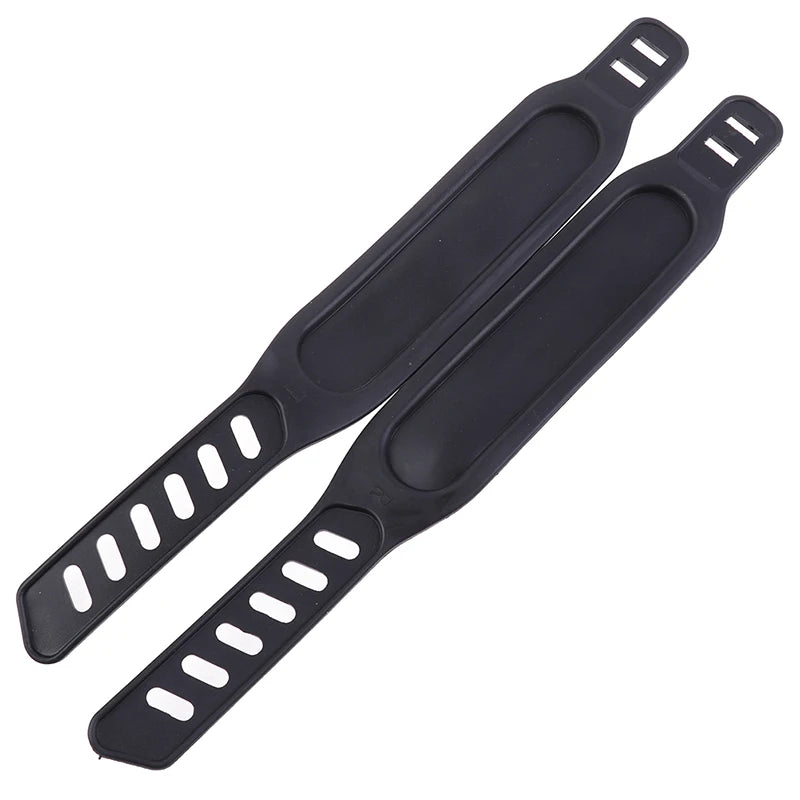 1Pair New Exercise Bike Pedal Straps Stirrup Strap Fitness Equipment Accessories