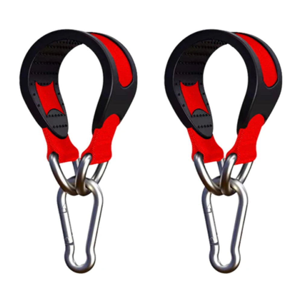 2PCS Boxing Bag Hanger Fitness Anti-Slip Safety Belt Punching Bag Straps Multi-Purpose Camping Swing Strap Gym Fitness Equipment