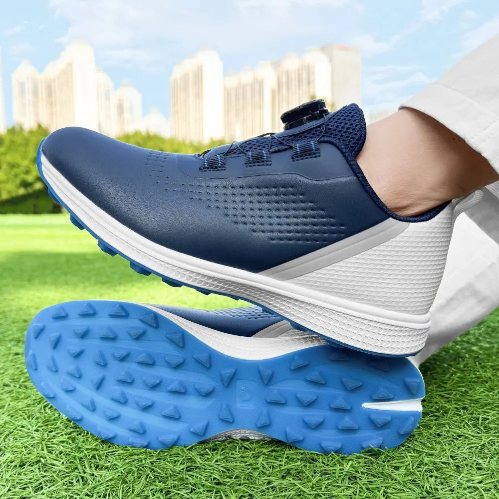 Professional Golf Shoes for Men Non-Slip Golf Training Shoe Man Lawn Big Size Walking Shoes for Mens Mid-Top Men Gym Sneakers