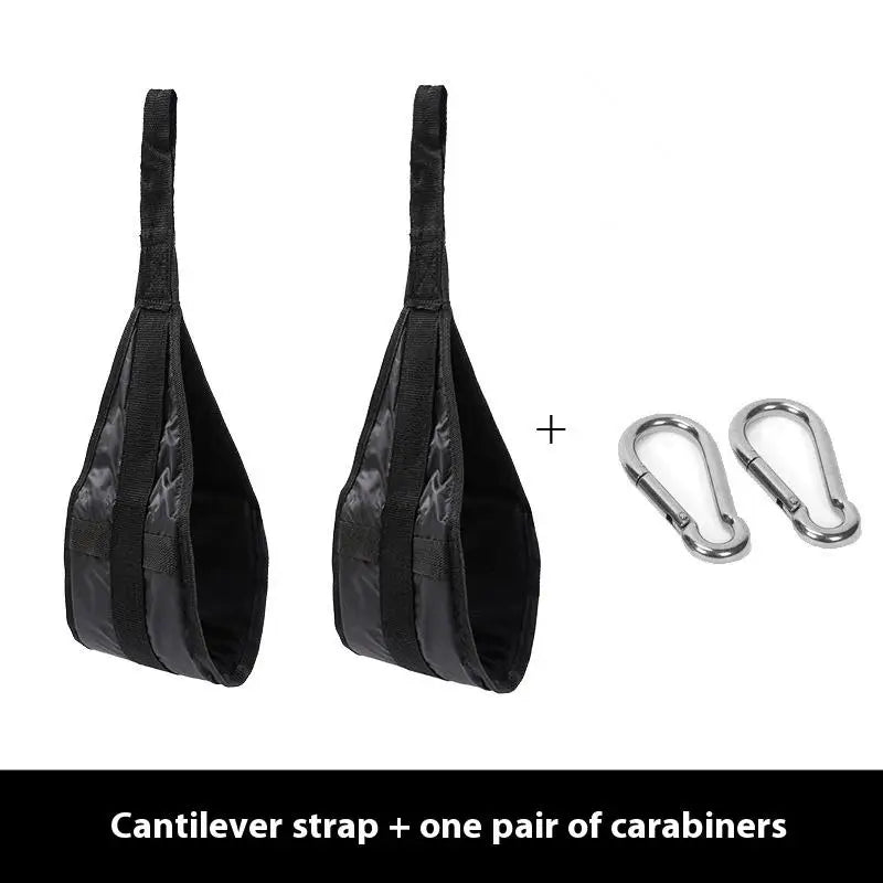 Durable Fitness AB Sling Straps, Perfect for Pull Up Bar Leg Raises, Home Gym Accessories