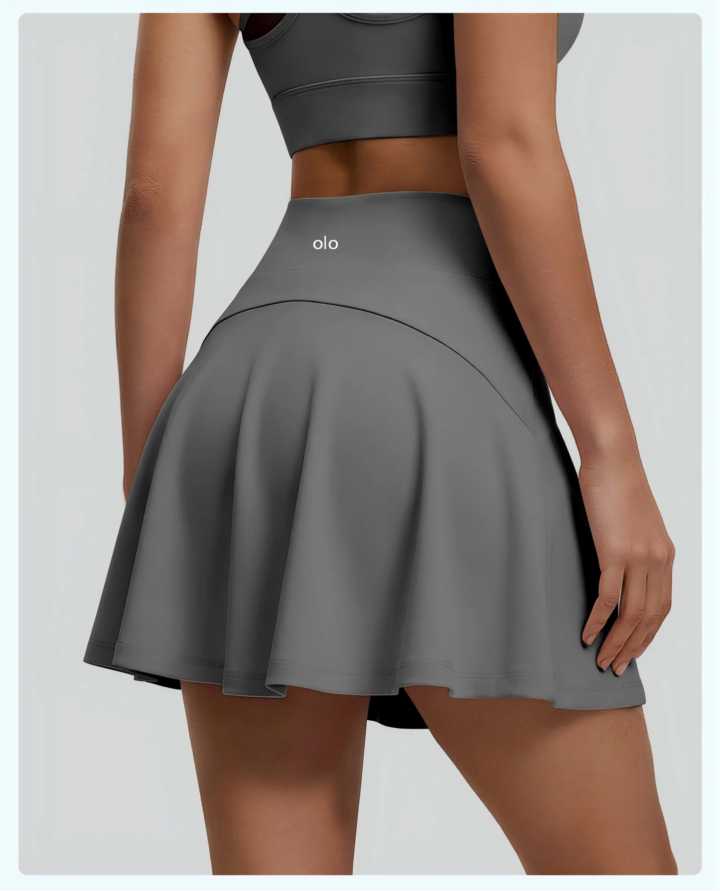 2026 New high-end fashionable women pleated skirt - anti-glare pocket mid-length skirt golf sport luxury short skirt