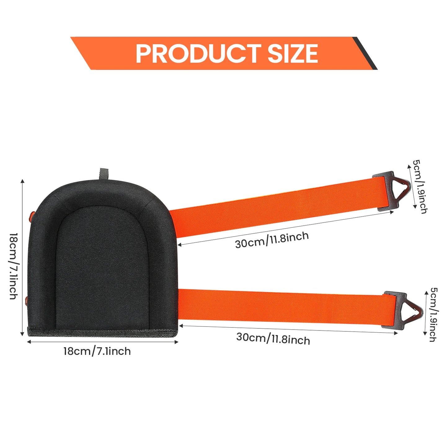 Garden Knee Pads For Unisex-Adult, Flooring Kneepads with Foam Padding, Comfortable Kneeling Cushion for Gardening, House Clean