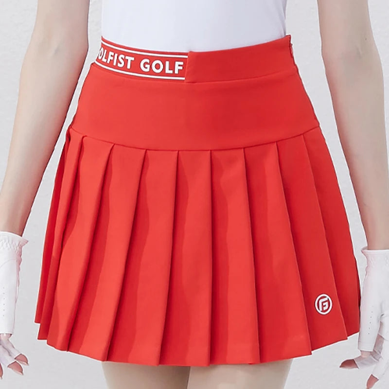 Golfist 2024 New Golf Wear Ladies Polo Shirt Zipper Short Sleeve T-shirt Quick Dry Outdoor Athletic Tops Women's Golf Clothing