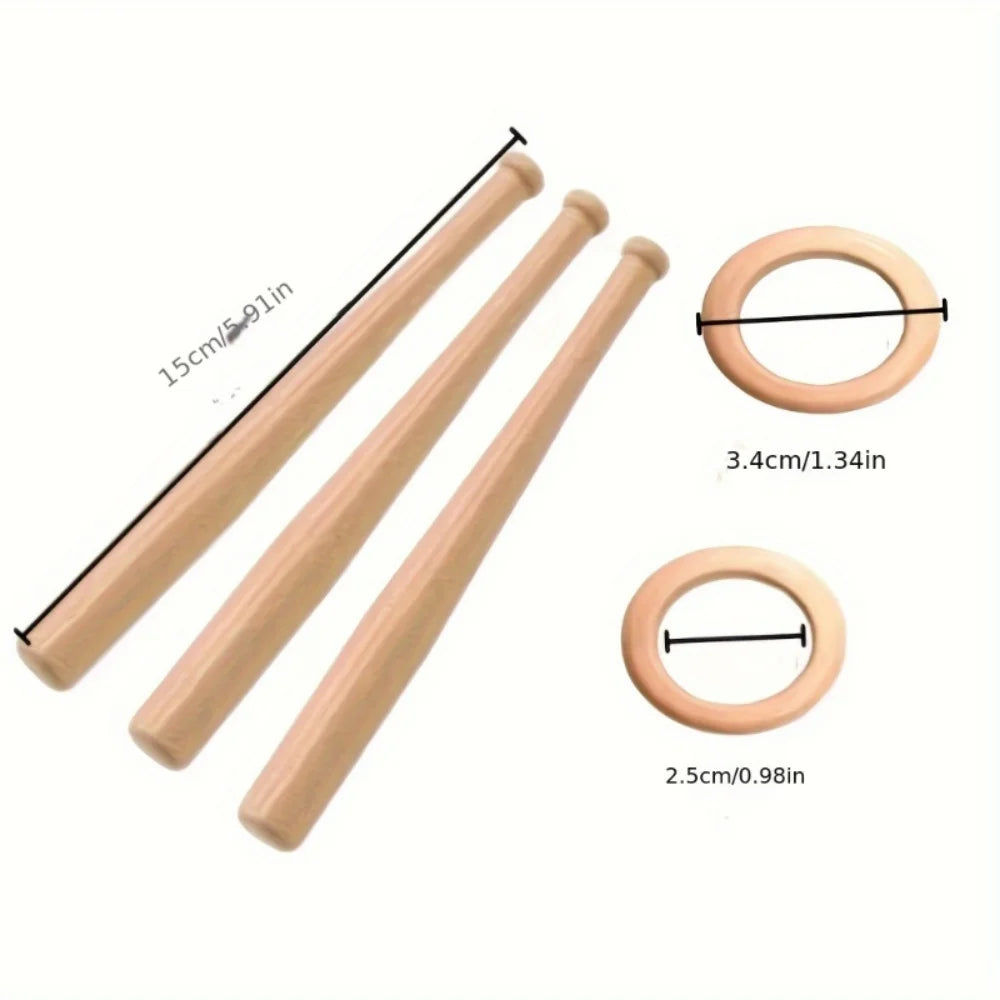 Beisbol Softball Baseball Accessories Mini Baseball Bat Display Stand Golf Tennis Ball Support Bracket DIY Triangle Base