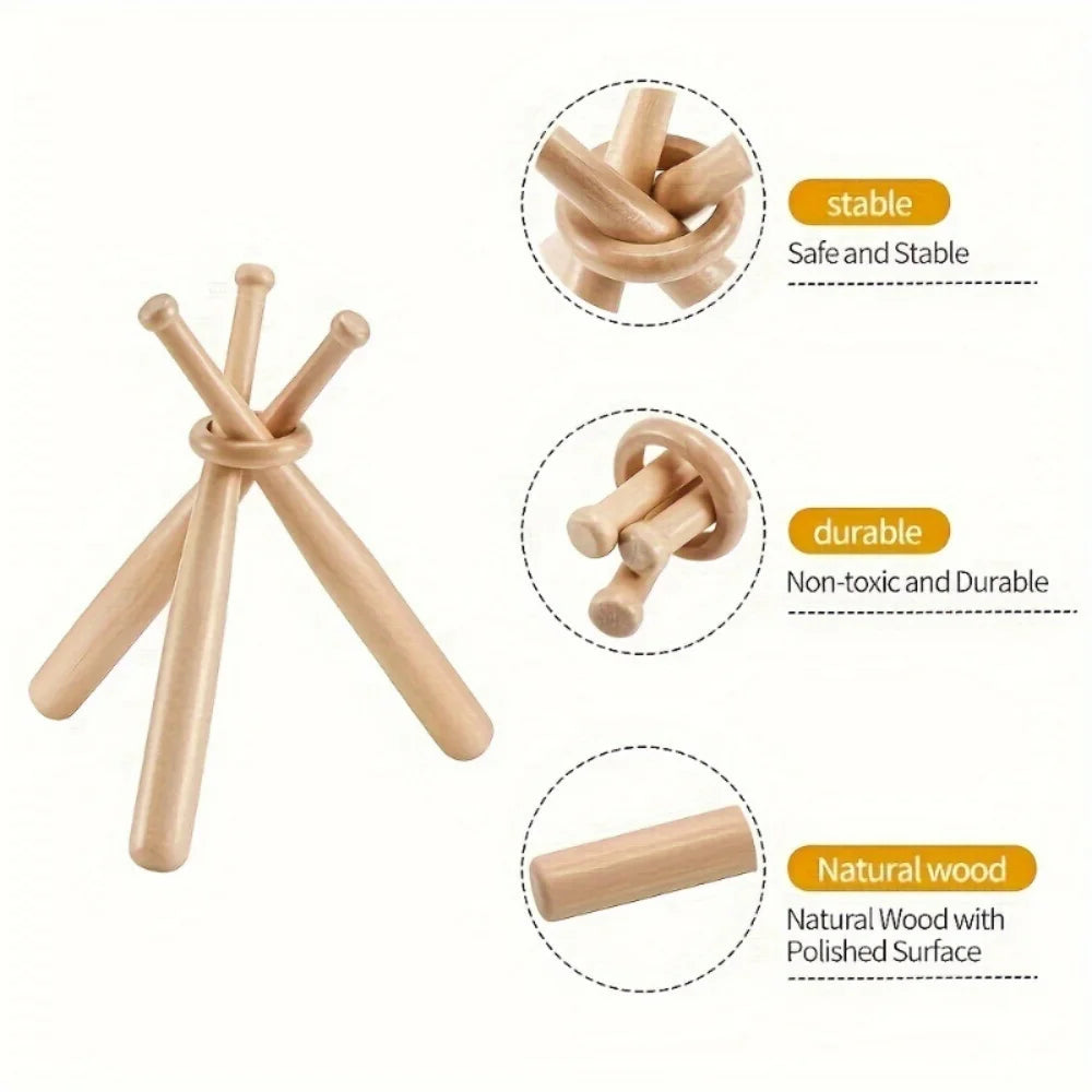 Beisbol Softball Baseball Accessories Mini Baseball Bat Display Stand Golf Tennis Ball Support Bracket DIY Triangle Base