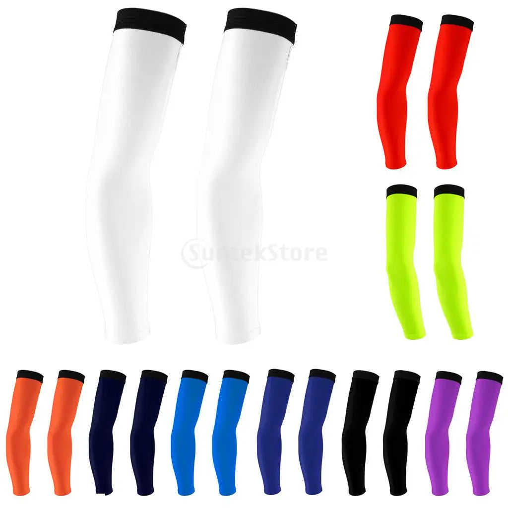 Bike Cycling Golf Arm Sleeves Sun UV Protection Bicycle Arm Warmer Red Elbow Pad Fitness Armguards Sports Cycling Arm Warmers
