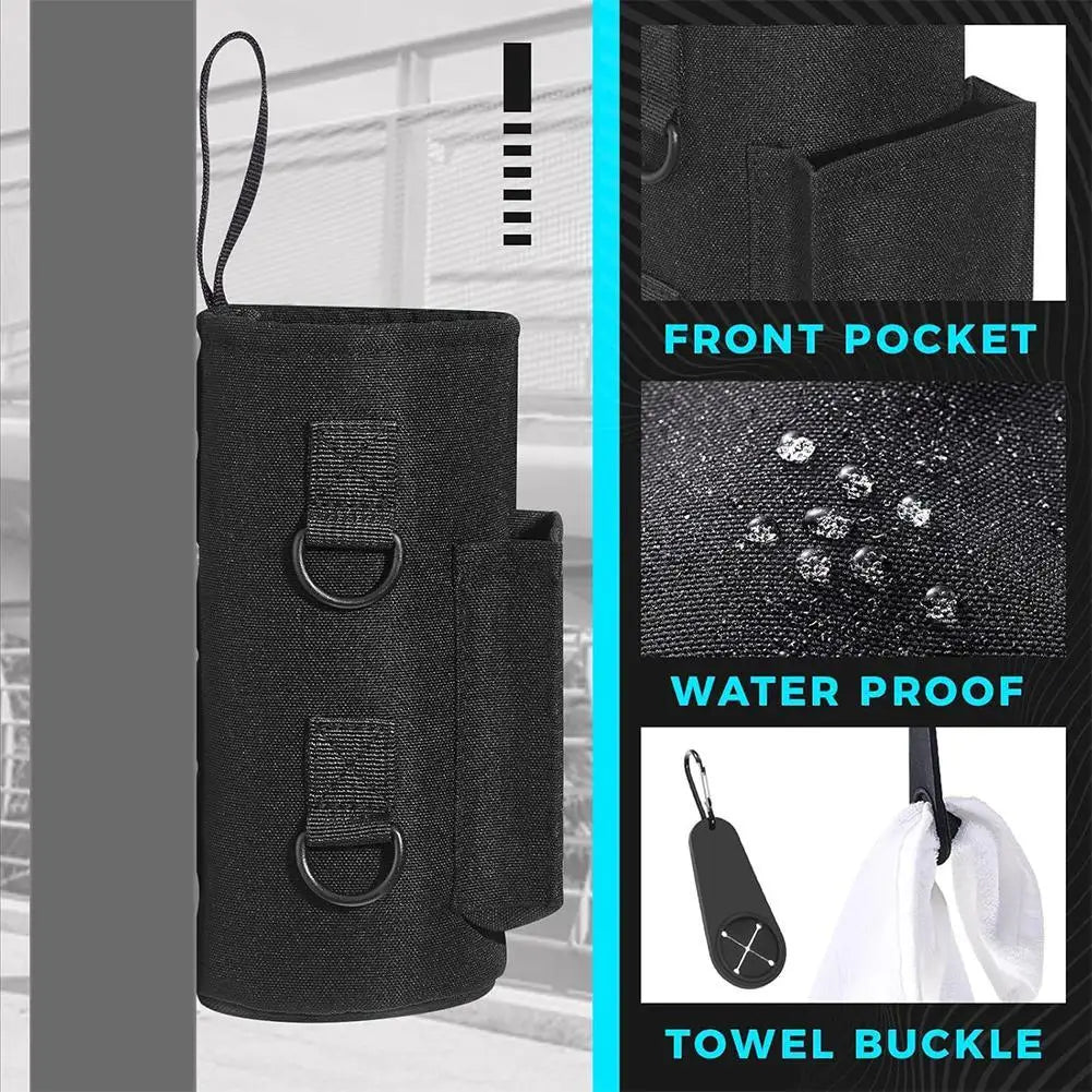 MagSafe Sports Magnetic Water Bottle Bag Gym Pouch Phone Holder Sleeve Wallet Storage for Keys Cards Fitness Yoga Accessories
