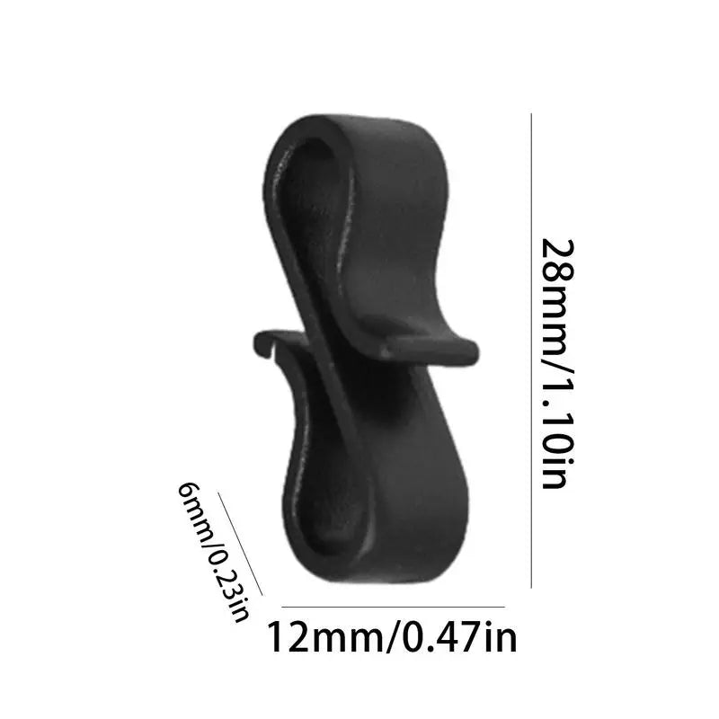 Golf Tee Holder Hat Clip 10pcs Hat Clamps Golf Ball Marker Holders Small Clip Golf Accessories Multi-Purpose For Camping Belts