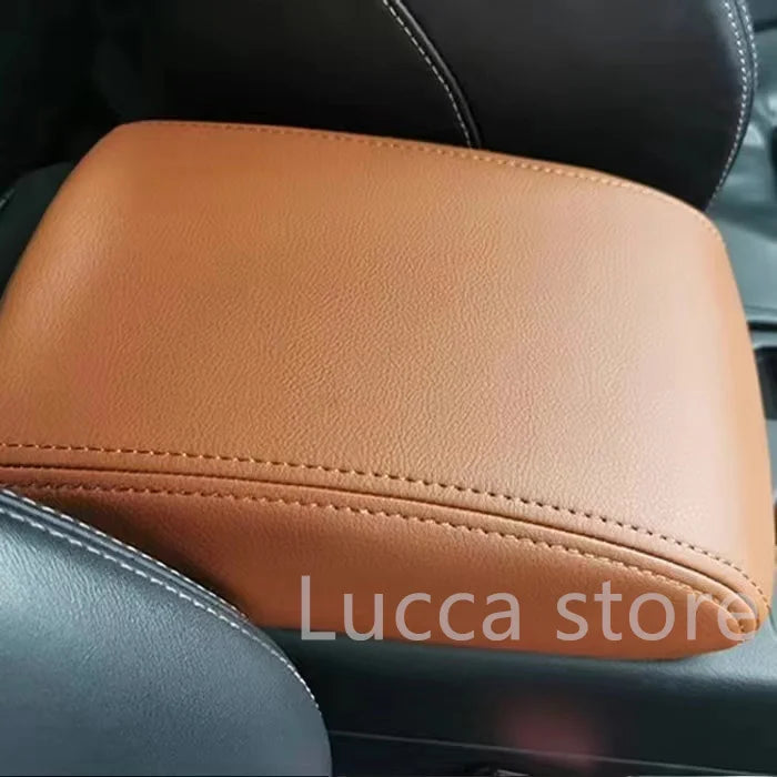 For VW Scirocco GOLF 7 8 6 5 POLO Accessories suede warp Leather Central Armrest Box Protection Sleeve Decoration modification