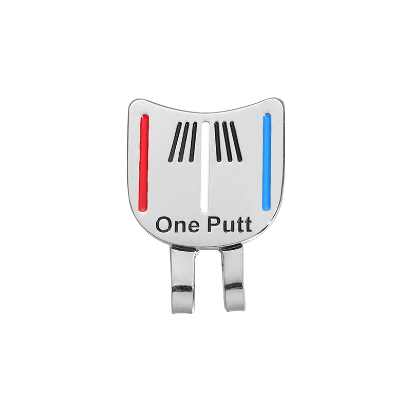 Golf Ball Marker Magnetic Hat Clips Funny Cartoon Cap Accessories for Golf Baseball Cap Decorative Jewelry Gift for Golf Lover