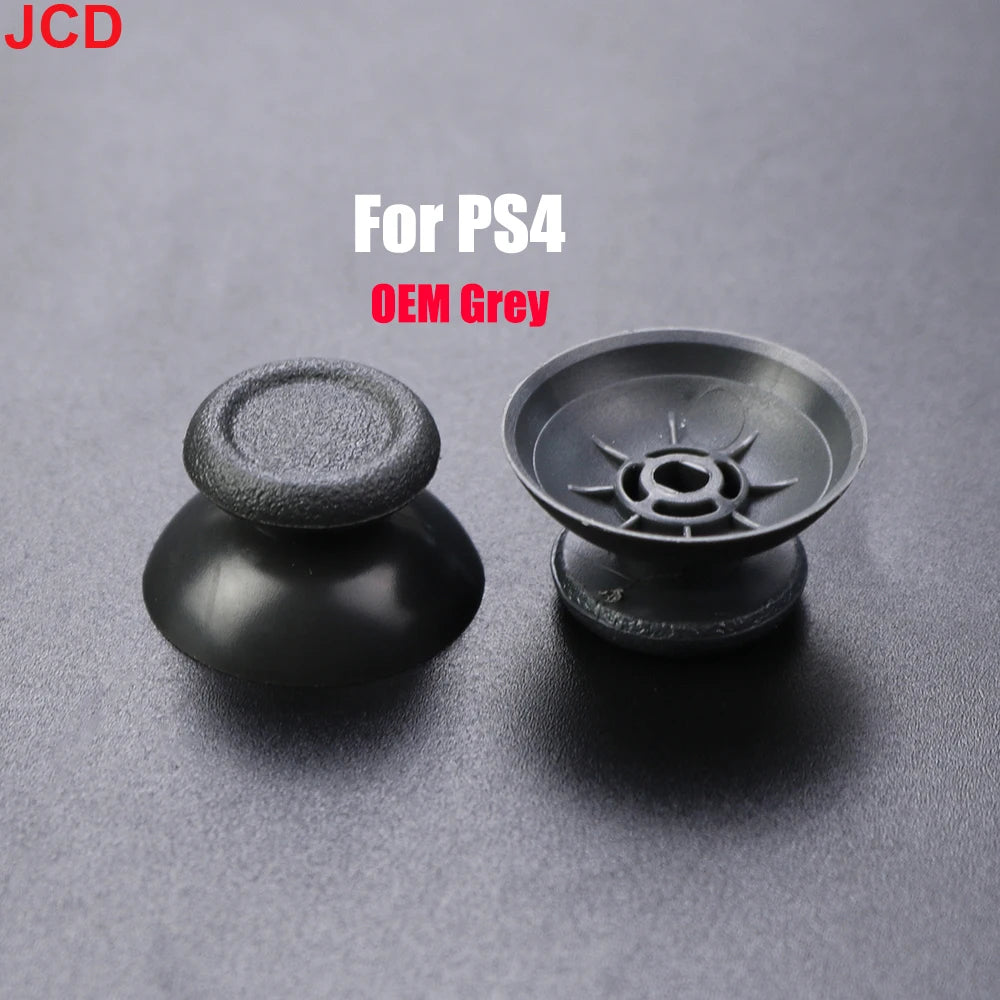 JCD 2pcs  For PS2 PS3 PS4 PS5 Xbox One 360 Series S X WiiU NGC Gamepad Controller 3D Analog Joystick Mushroom Stick Grip Cap