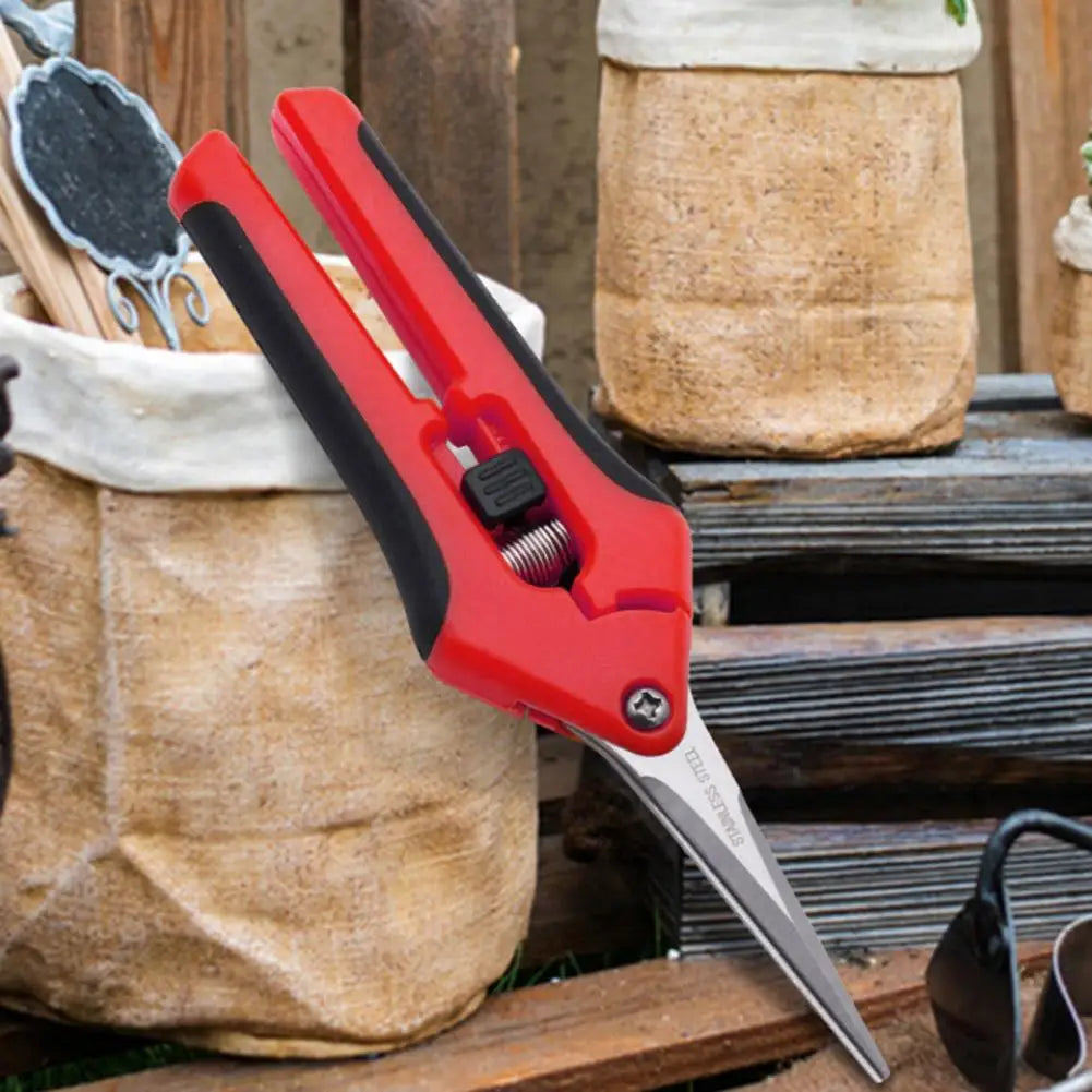 Garden Pruning Shears Fruit Harvesting Scissors Precision Flower Trimming Clippers For Grapes Bonsai Gardening Hand Tools
