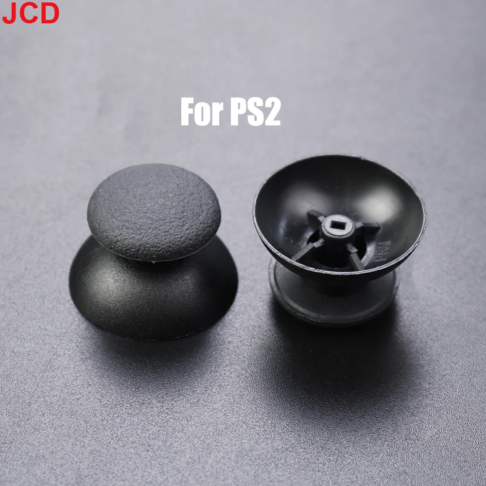 JCD 2pcs  For PS2 PS3 PS4 PS5 Xbox One 360 Series S X WiiU NGC Gamepad Controller 3D Analog Joystick Mushroom Stick Grip Cap