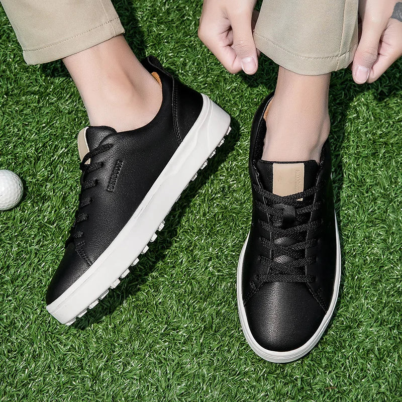 Couple Golf Shoes Men 2024 Comfortable Non-slip Outdoor Golfer Training Spikeless Casual Leisure Walking Golf Sneakers Women