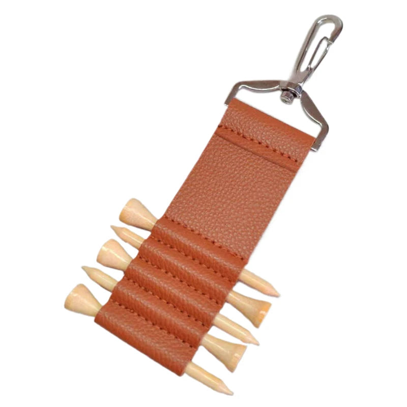 Colorful Golf Hang Gloves Magic Tape Double Sided Golf Tee Holder Clip Outdoor Portable Hanging Golf Tees Golf Accessories