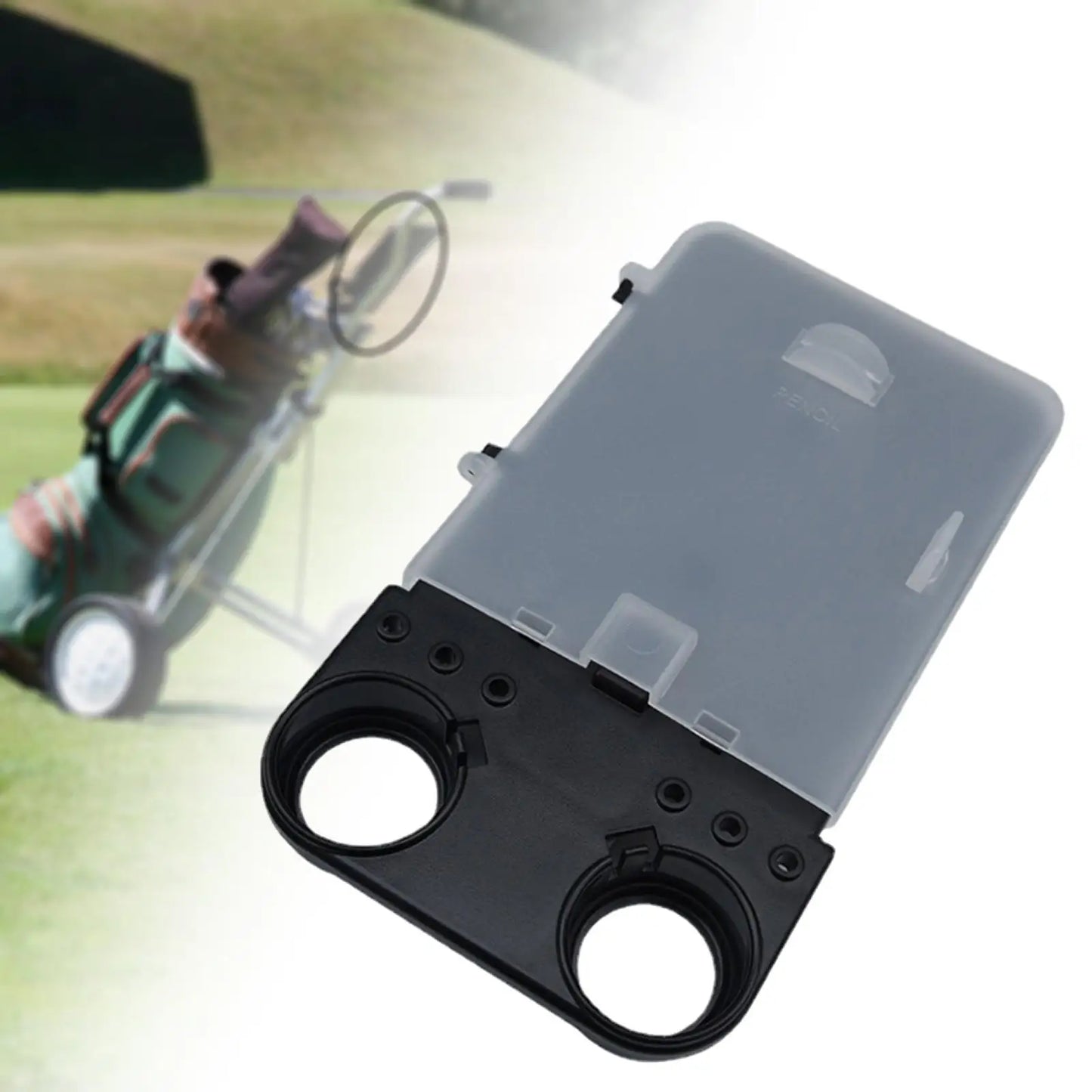 Golf Score Card Holder Premium Golfers Training Aids Men Women Easy Carry Reusable Multifunction Golf Accessories for Golf Cart