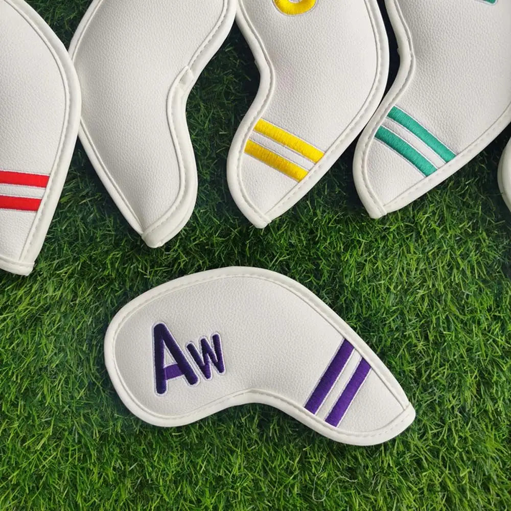 Accessories Embroidery Golf Training Equipment Protective Cover Golf Headcovers Head Cover Golf Club Cover Golf Iron Headcover