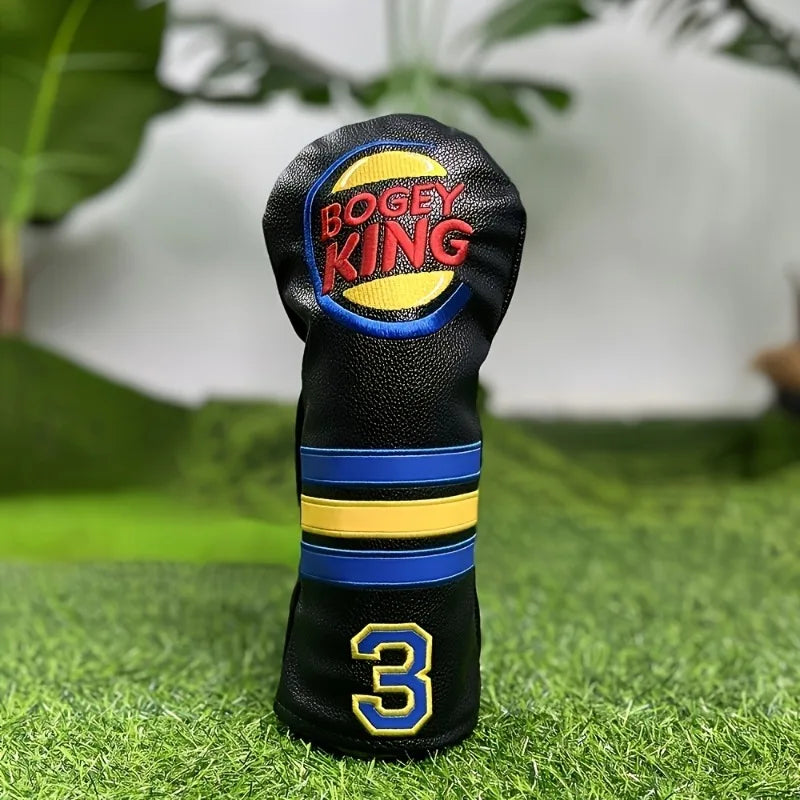 Fashionable golf club head covers; Golf accessories, made of dust-proof and durable materials, providing the best protection