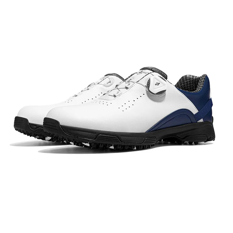 PGM New Men Golf Shoes Golf Waterproof Anti-slip Shoes Male Lightweight Breathable Sports Sneakers Outdoor Knob Buckle Footwear