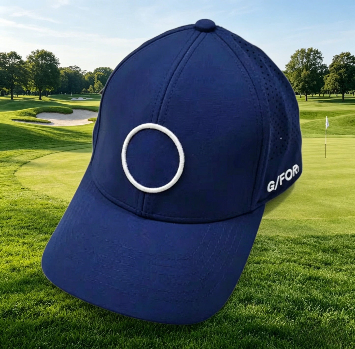 2026 New Men's Golf Cap Premium Structured Sport Hat Breathable Sun Protection Versatile Fashion Outdoor Snapback Golf Hats