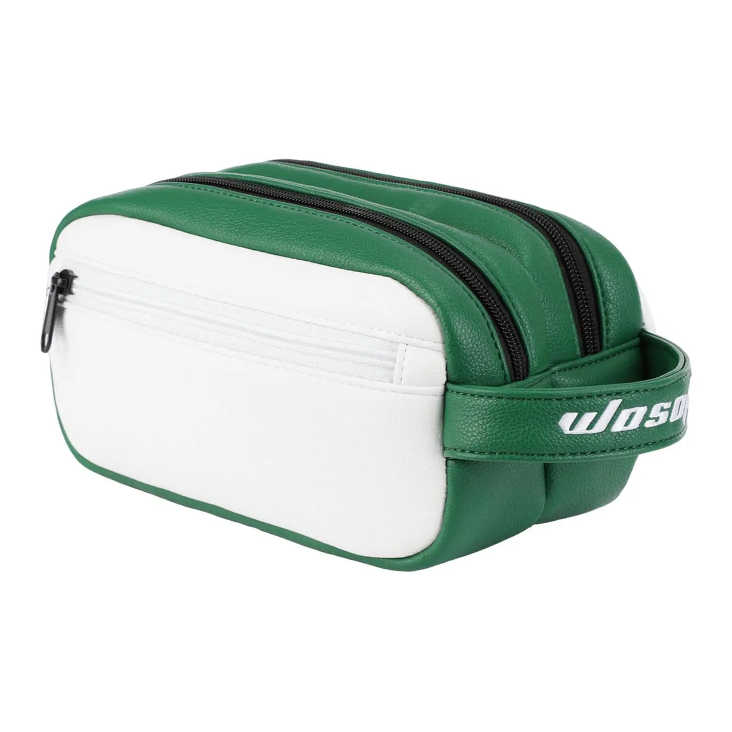 Golf Balls Bag with Handle Strap Multifunctional Valuables Pouch Golf Ball Case Storage Organizer for Outdoor Sports Men Women