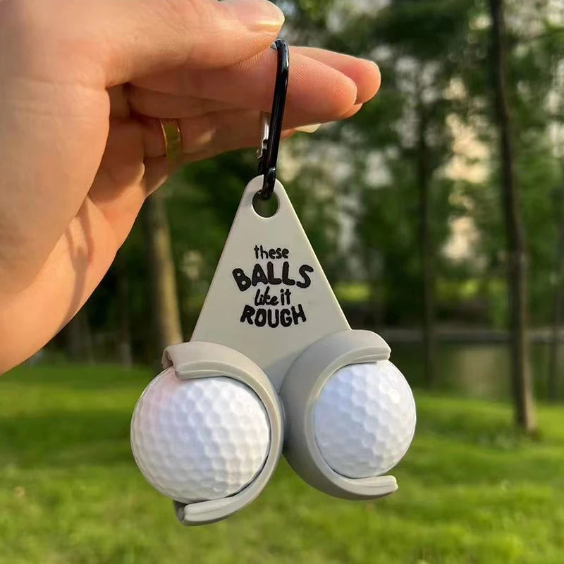 Funny Golfer Golf Ball Holder Novelty Golf Tee Desk Toy With Non-Slip Base Training Aid & Office Decor Gift For Golf Lovers