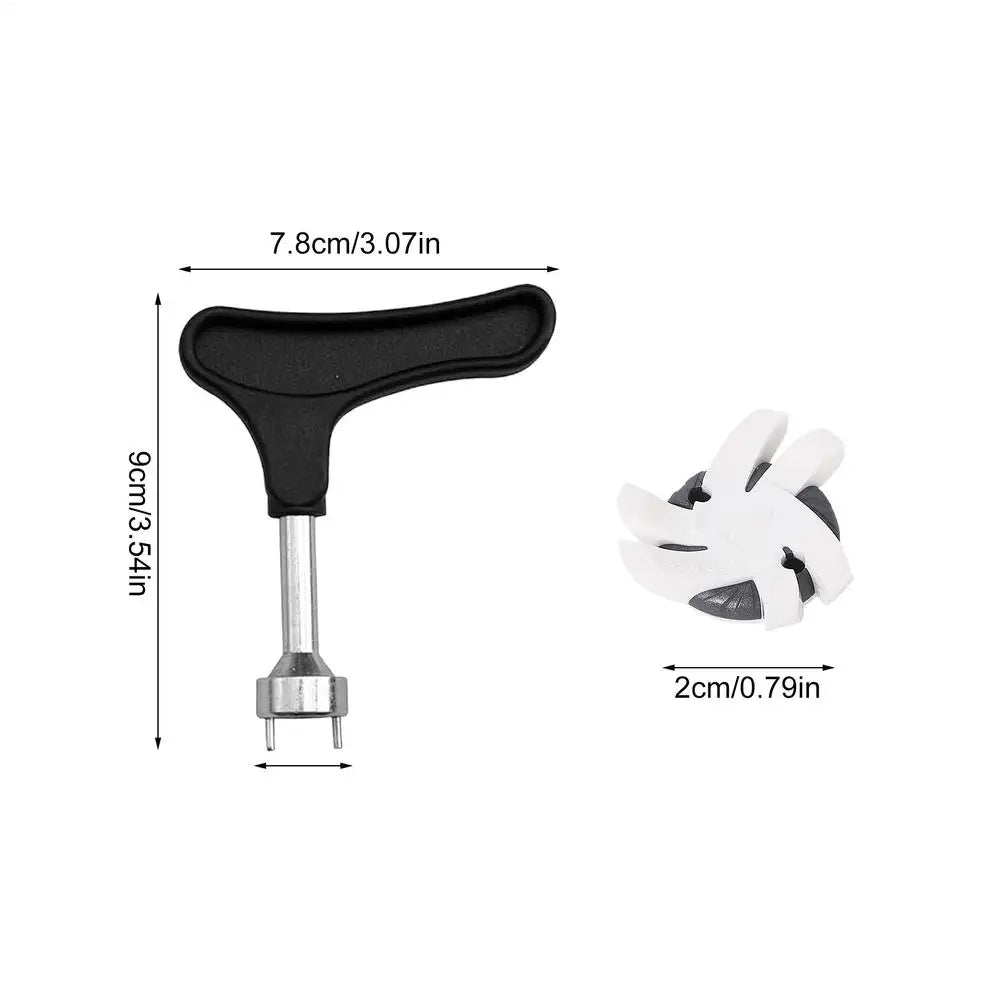 Golf Shoe Spikes Anti Slip Golf Shoe Cleat Stinger Screw Replacement Thread Spikes Cleats For Golf Boots Golf Shoe Accessories
