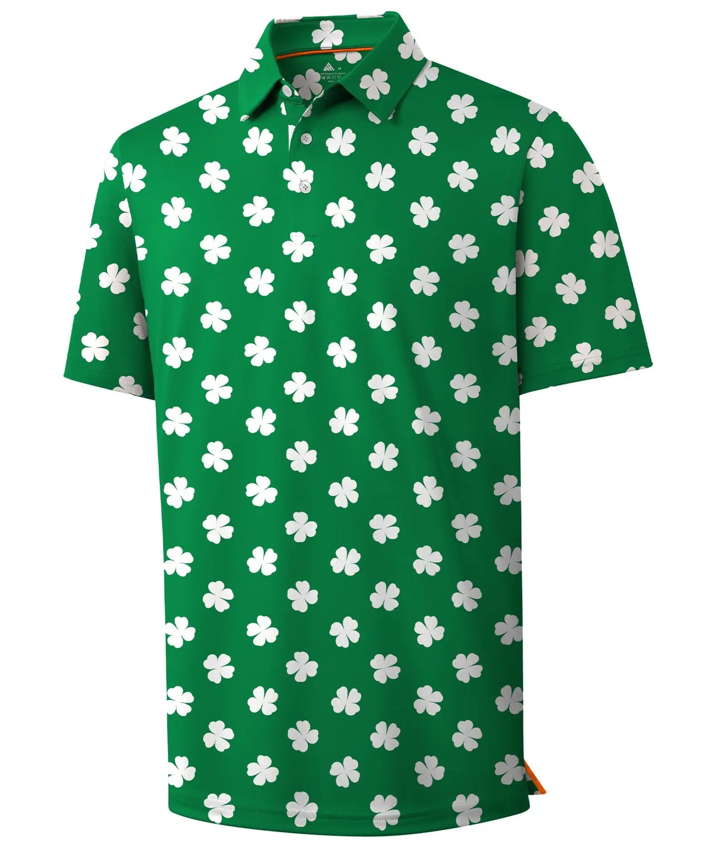 Mens Golf Shirts Short Sleeve Print Patterns Performance Moisture Wicking Polo Shirt 2026