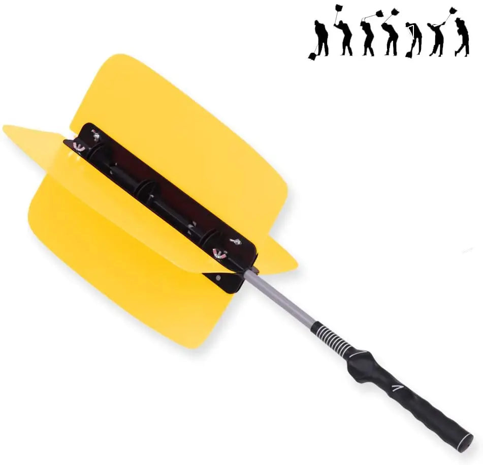 Golf Training Aids Golf Pinwheel Swing Trainer Fan Power Speed Practice Training Grip Aid Removable Golf Accessories