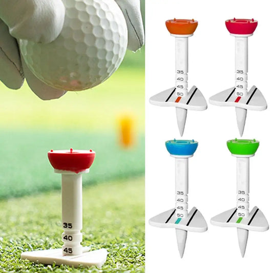 4Colors 1Pcs  8cm 33-55mm Adjustable-height Golf Tee Training Accessories