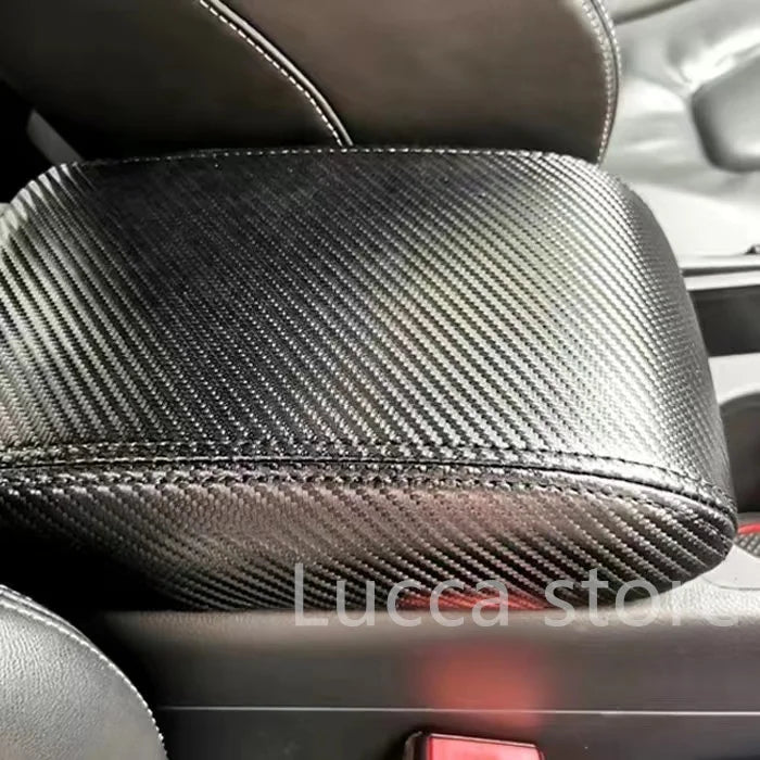 For VW Scirocco GOLF 7 8 6 5 POLO Accessories suede warp Leather Central Armrest Box Protection Sleeve Decoration modification