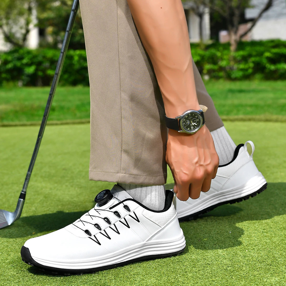 new Golf shoes for Fashionable Outdoor use for both Men Women With Anti-slip Design Suitable for Mountain Climbing and Hiking