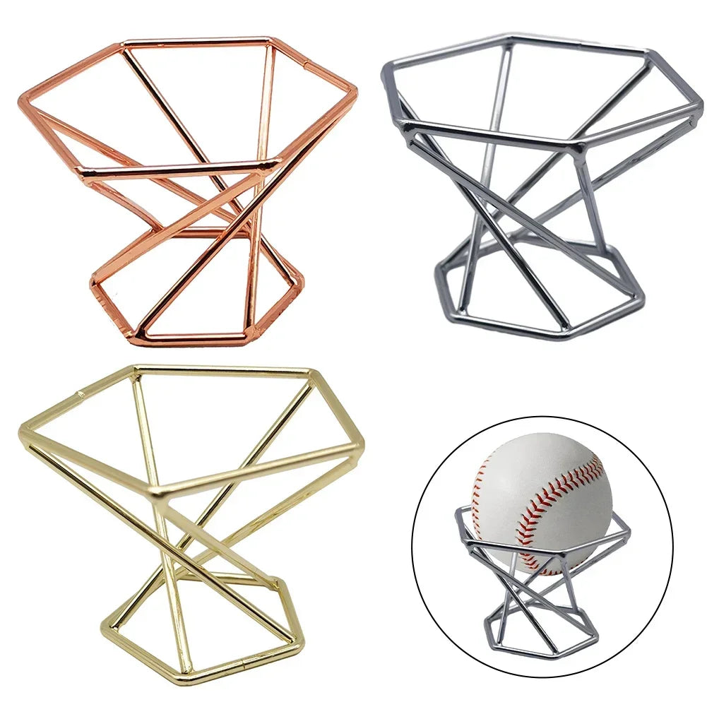 Baseball Accessories Baseball Holder Ball Balls Baseball Baseballs Display For Golf Holder Metal Rack Softball Team Sports