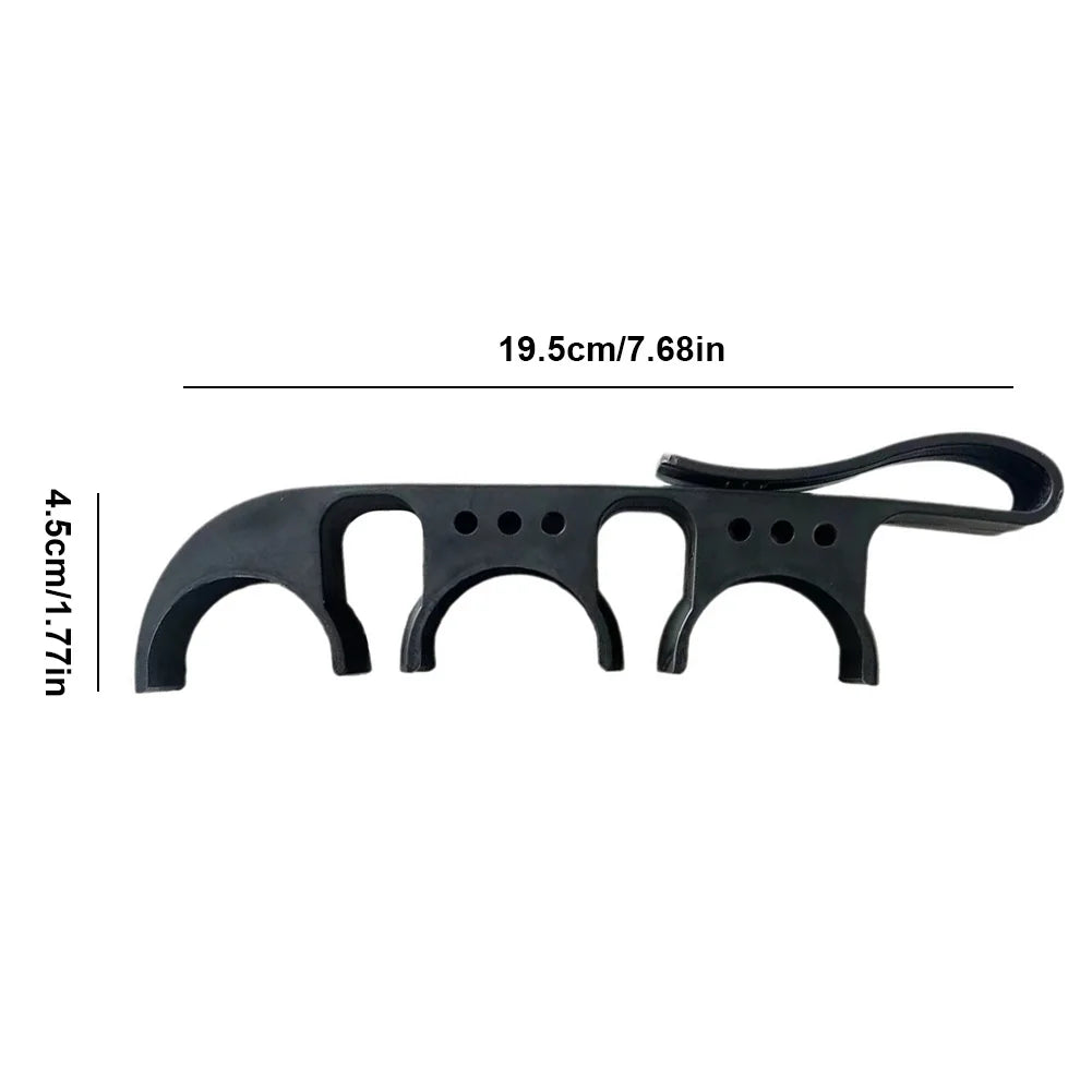 Golf Ball Clip with Tee Holder Golf Ball Clamp Storage Holder Golf Ball Clip Holder Portable Golf Accessories