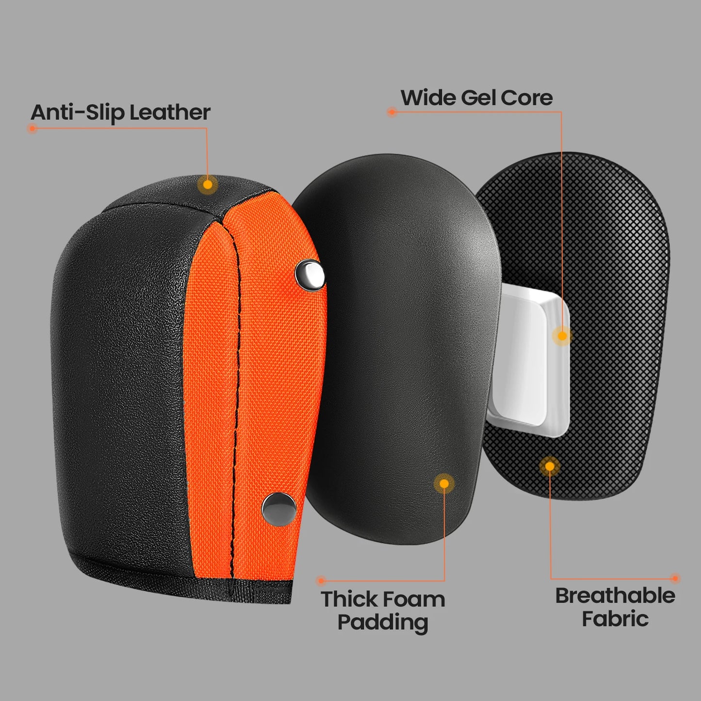 Garden Knee Pads For Unisex-Adult, Flooring Kneepads with Foam Padding, Comfortable Kneeling Cushion for Gardening, House Clean