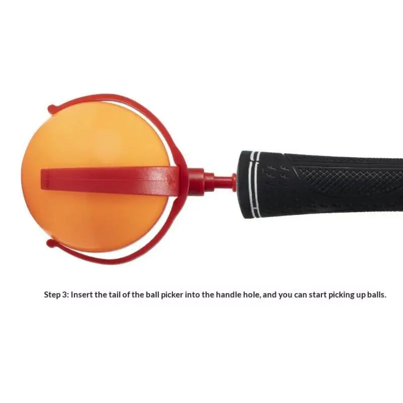 Golf Park Ball Pickup Durable Portable Plastic Golf Ball Retriever Grabber Golfer Sporting Training Aids Golf Accessories