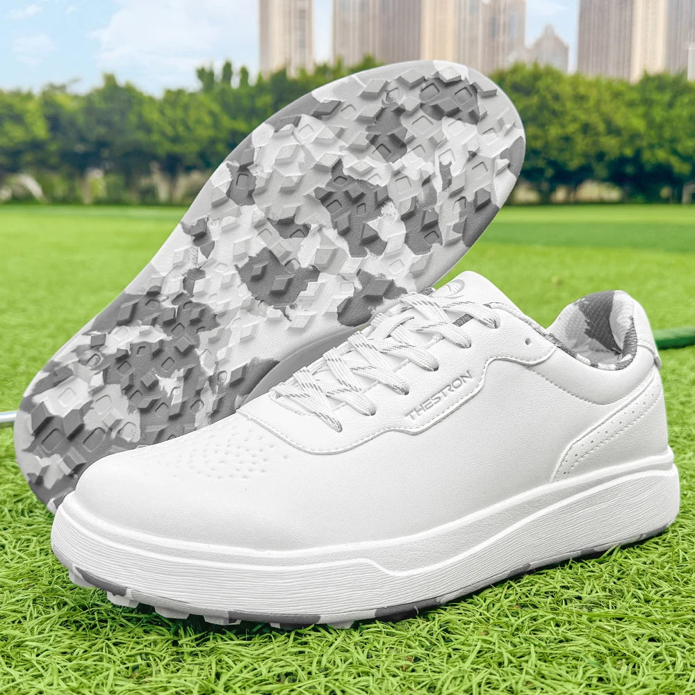 New Men'S Golf Shoes for Outdoor Sports Lightweight And Casual Slip-Resistant Golf Shoes Available in Large Sizes 39-48