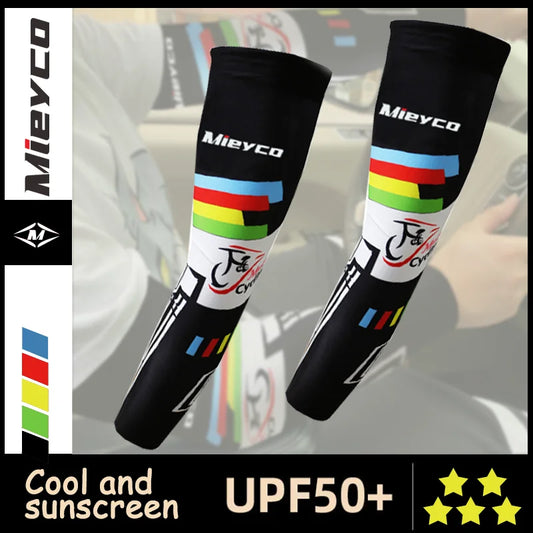 Unisex Cooling Arm Sleeves For Men Women Sports Running Sun Uv Protection Outdoor Fishing Cycling Sleeves Running Accessories