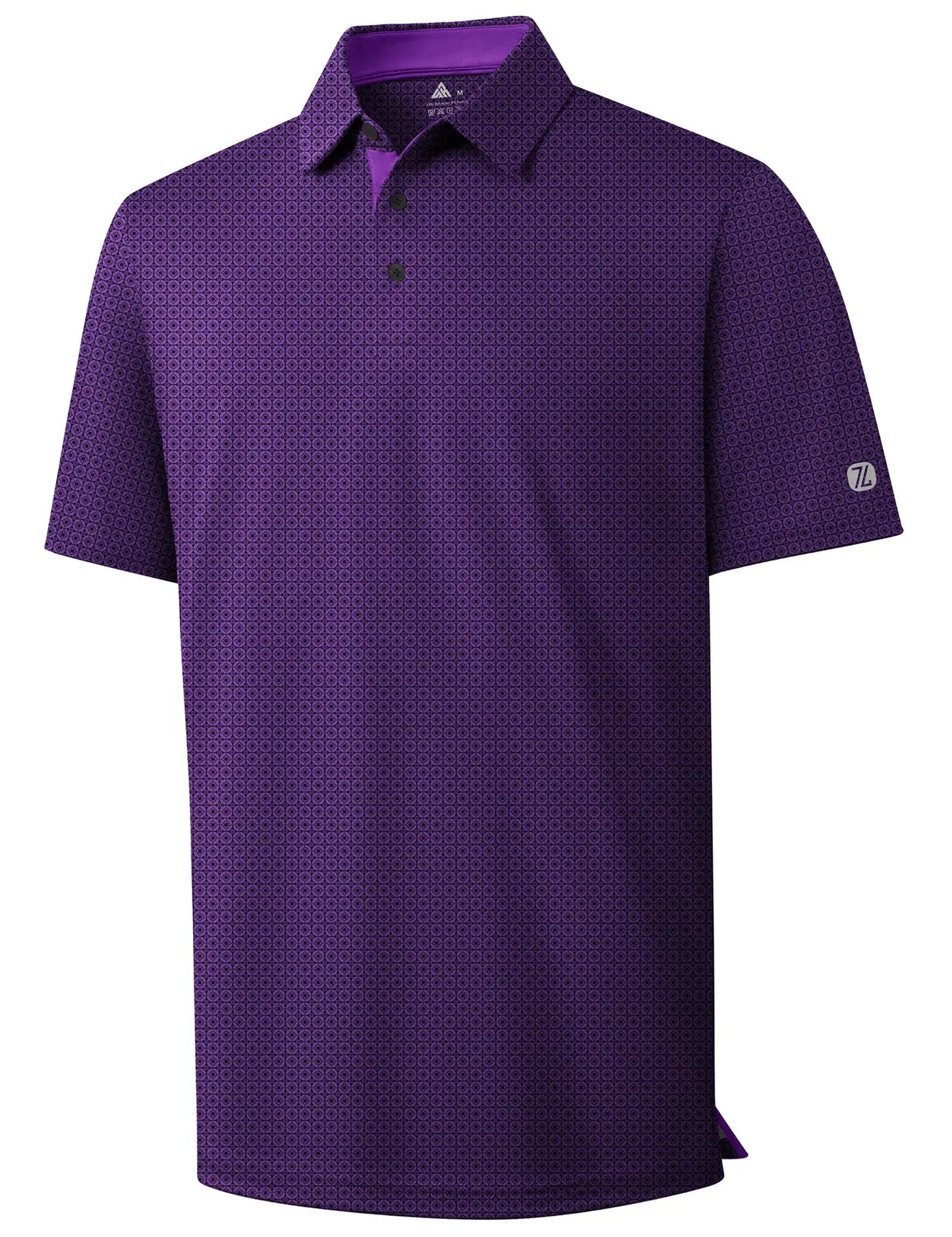 Mens Golf Shirts Short Sleeve Print Patterns Performance Moisture Wicking Polo Shirt 2026
