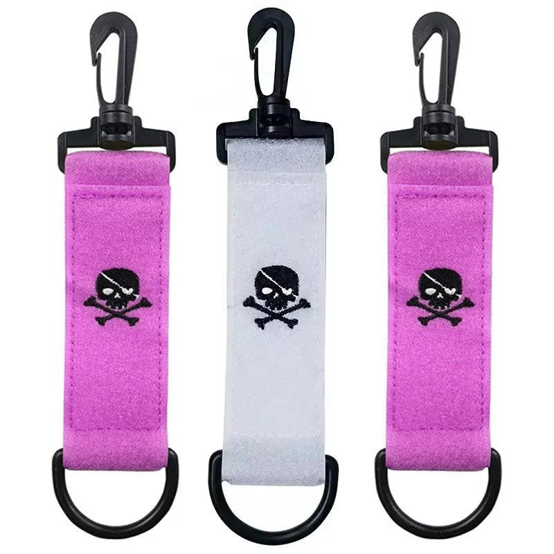 1/2/3pcs Colorful Golf Hang Gloves Magic Tape Double Sided Golfs Tee Holder Clip Outdoor Portable Hanging Golf Tees Accessories