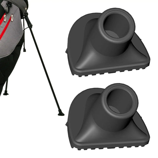 Golf Bag Feet Replacement Anti-Slip Rubber Golf Bags Stand Universal Golf Bag Legs Attachment Outdoor Sports Gym Accessories