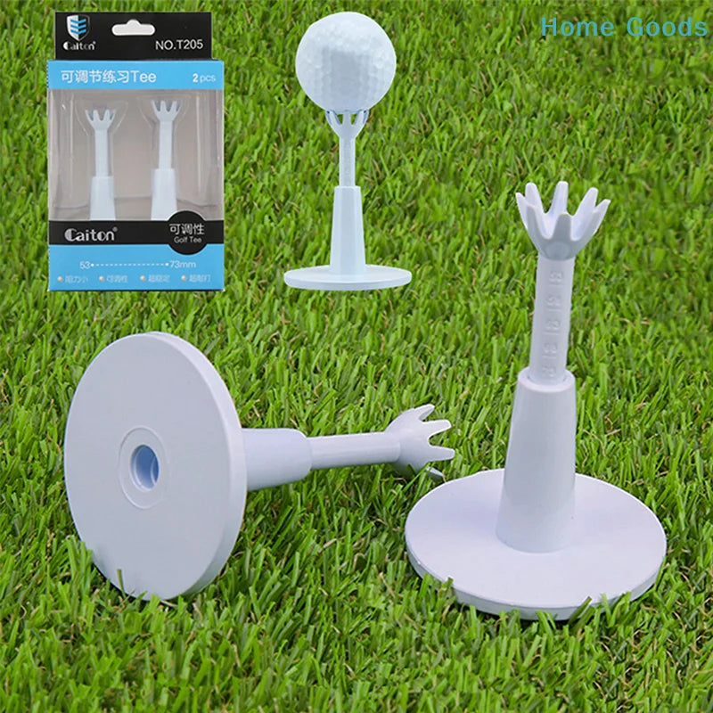 preferred1/2Pcs Adjustable Golf Ball Holder Golf Tee Golf Swing Trainer Golf Practice Tees Golf Accessoriesproduct