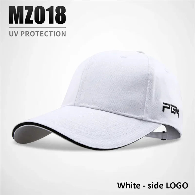 Golf Caps Adjustable Hats Outdoor Sport Cycling Hiking Cap For Men Women Windproof Travel Cotton Cap Black White Hat MZ018